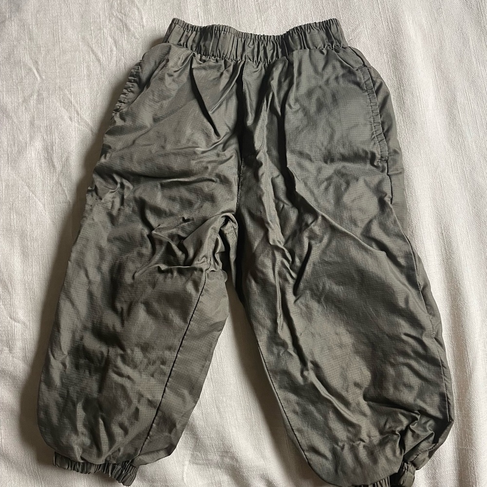 Kids Green rain Pants